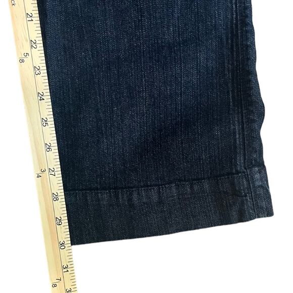 Dockers Sure-Fit Waistband Wide Leg Dark Denim Jeans Women Size 8M Basic Classic - Picture 8 of 8